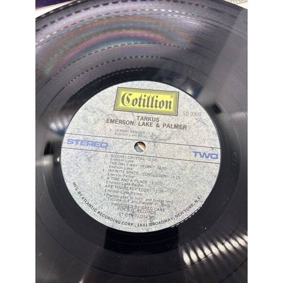 Emerson,Lake & Palmer,Tarkus,1971 Cotillion - GRG Tested - Picture 3 of 10